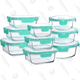Bayco Glass Food Storage Containers | $29 | Amazon | Clip coupon